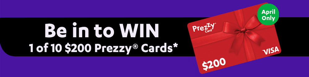 Prezzy Card $200 Promotion